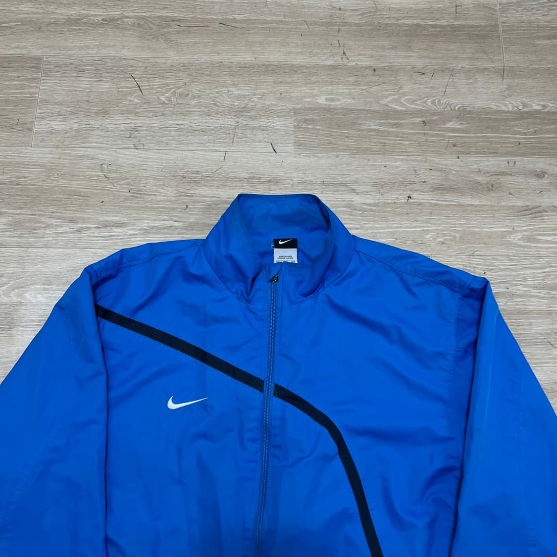 나이키 스우시 로고 바람막이 집업자켓 [블루] 3XL/115 상품이미지2