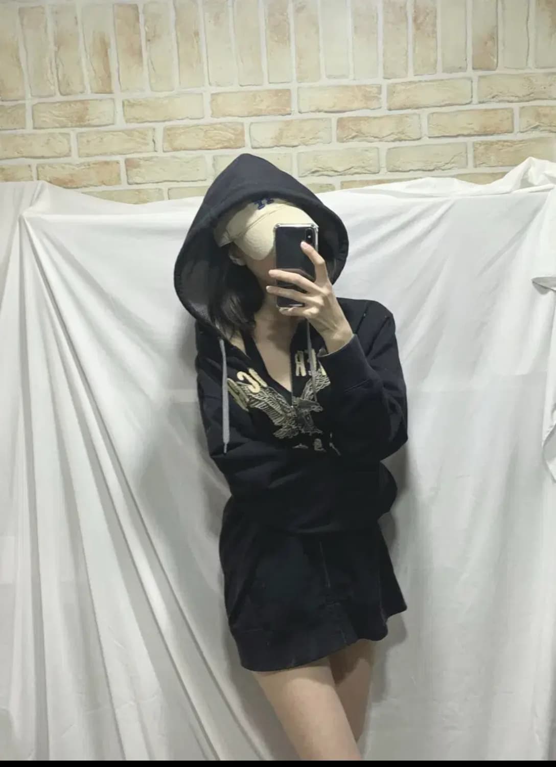 아메리칸이글 후드집업,XL,다크네이비 상품이미지2