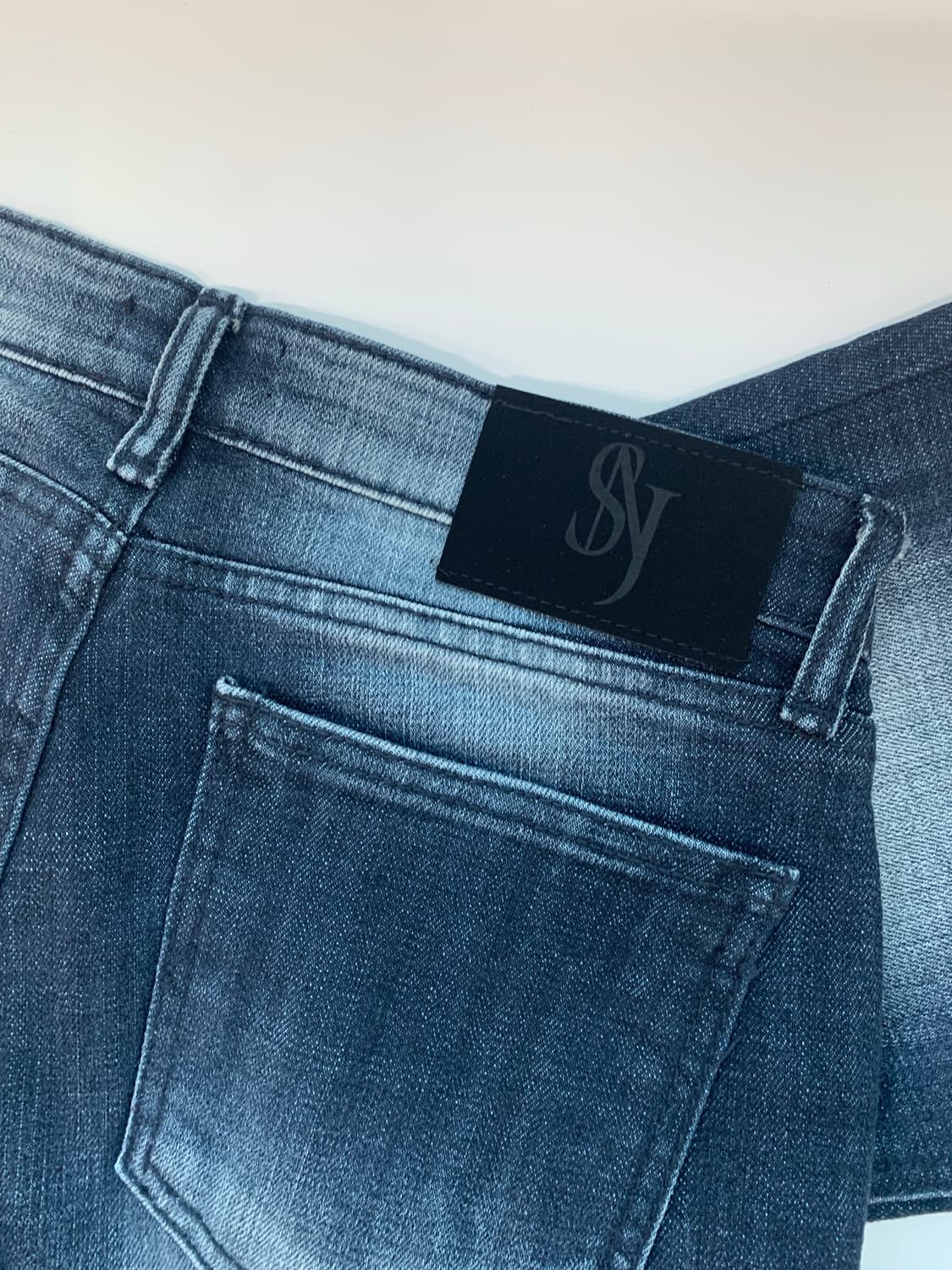 NIGHT WASHING DENIM PANTS DEEP BLUE 상품이미지8
