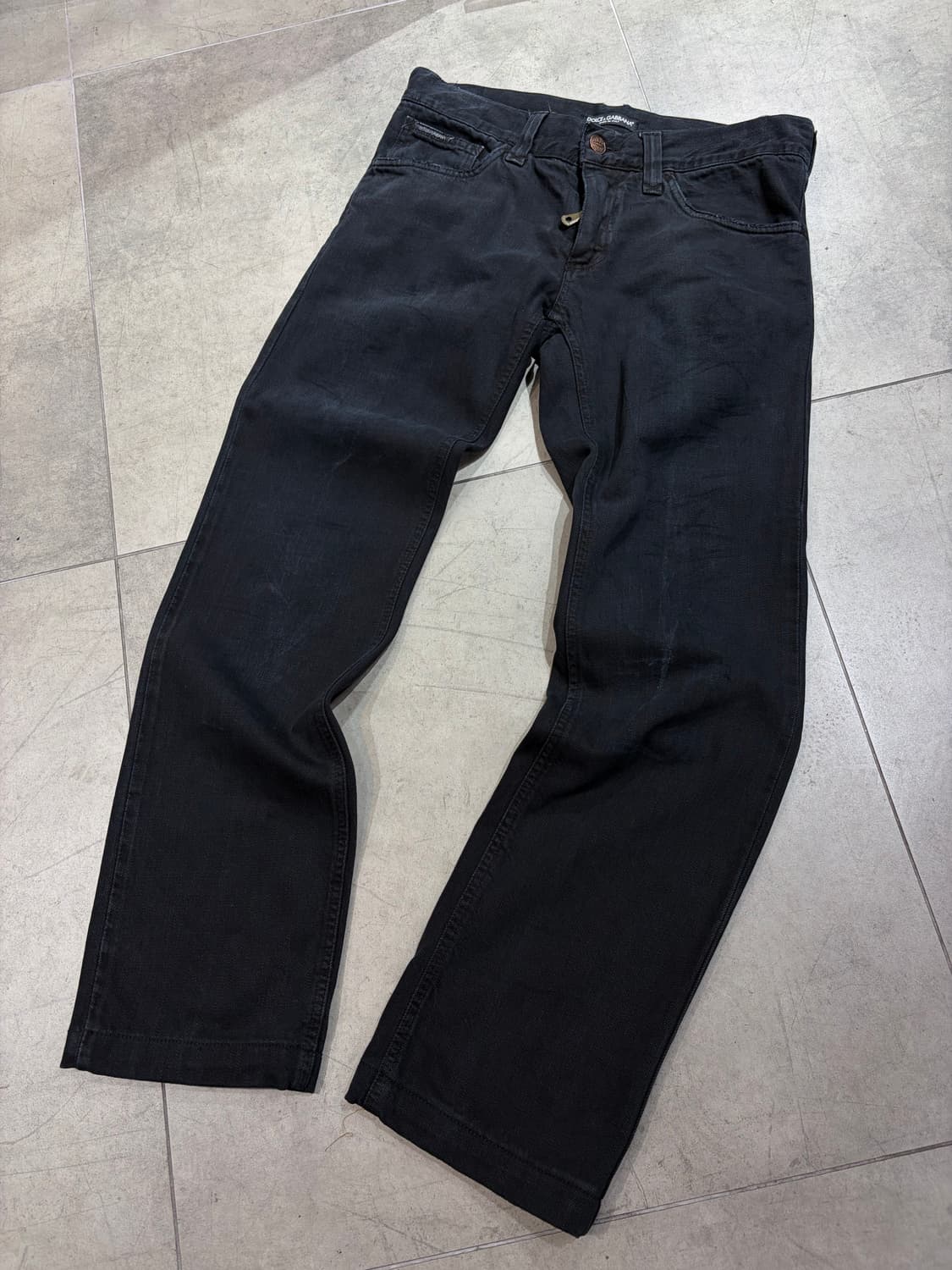 돌체앤가바나 classic14 흑청 데님팬츠 상품이미지2