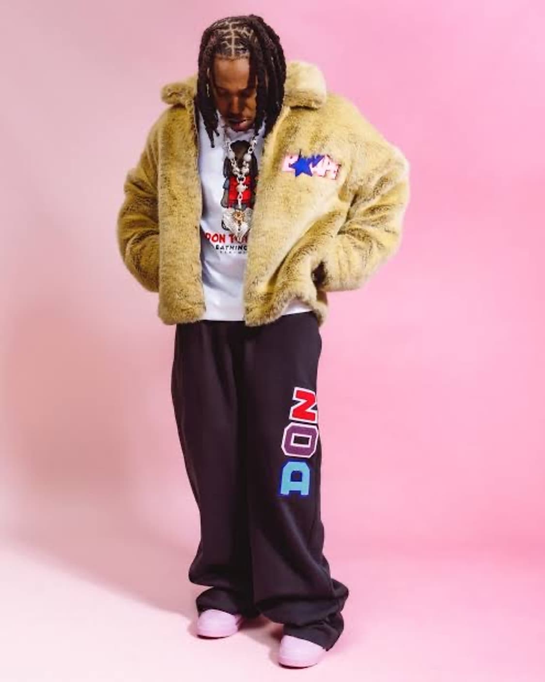 베이프 돈 톨리버 콜라보 퍼자켓 상품이미지4