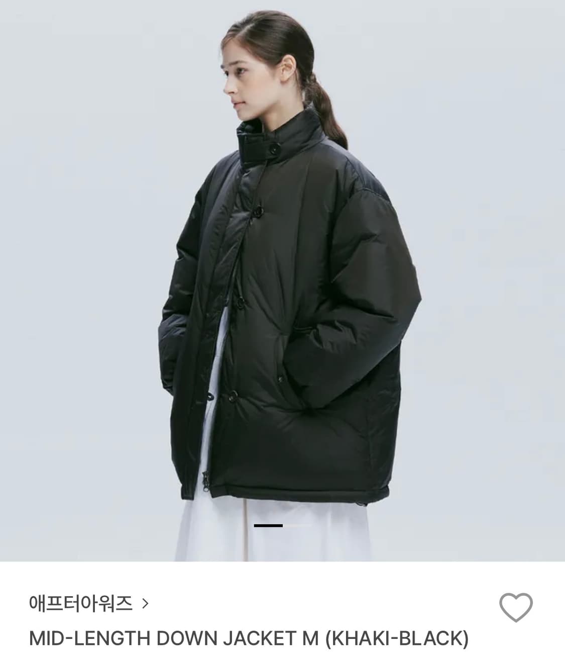 애프터아워즈 MID-LENGTH DOWN JACKET  상품이미지6