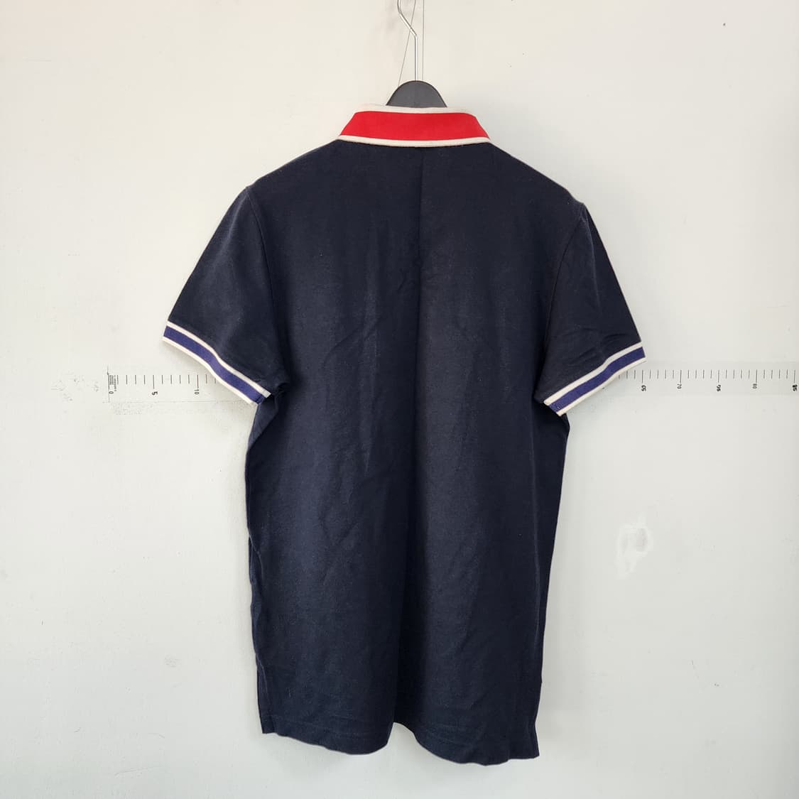 빈폴 네이비 배색 반팔 폴로티 상품이미지3