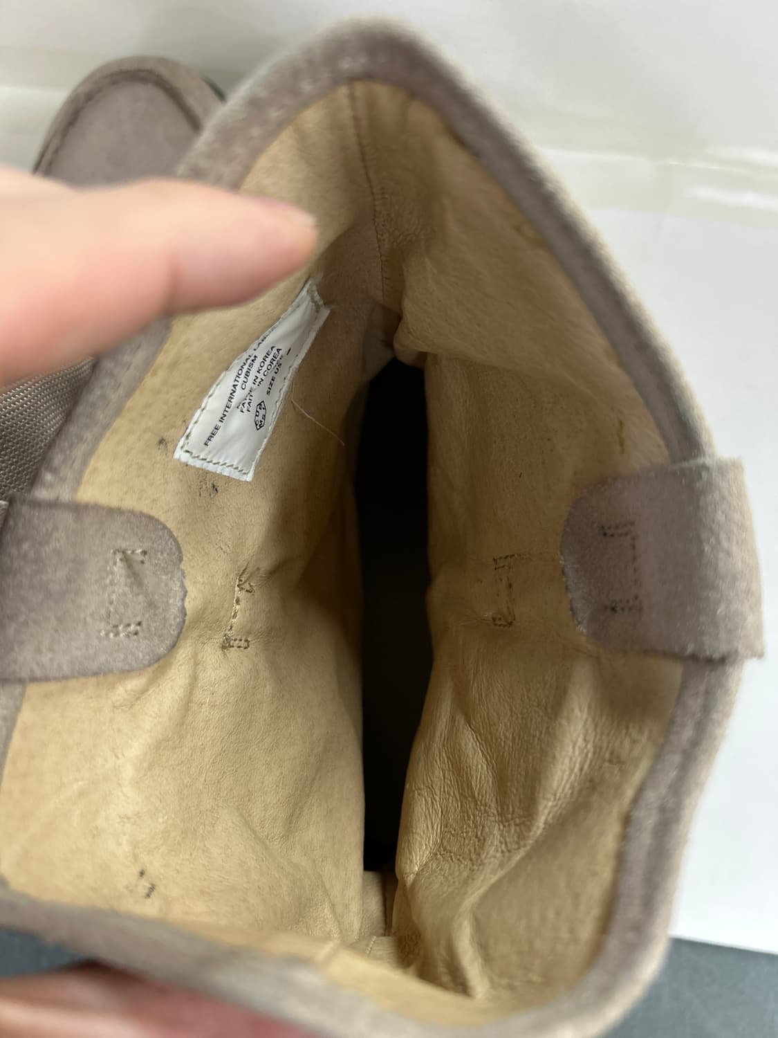 VISVIM 올드비즈빔 그리드우즈 페코 스웨이드 부츠 샌드색 9 상품이미지8