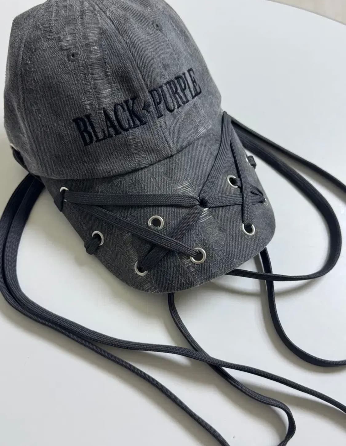 블랙퍼플 Votex Strap Eyelet 상품이미지1