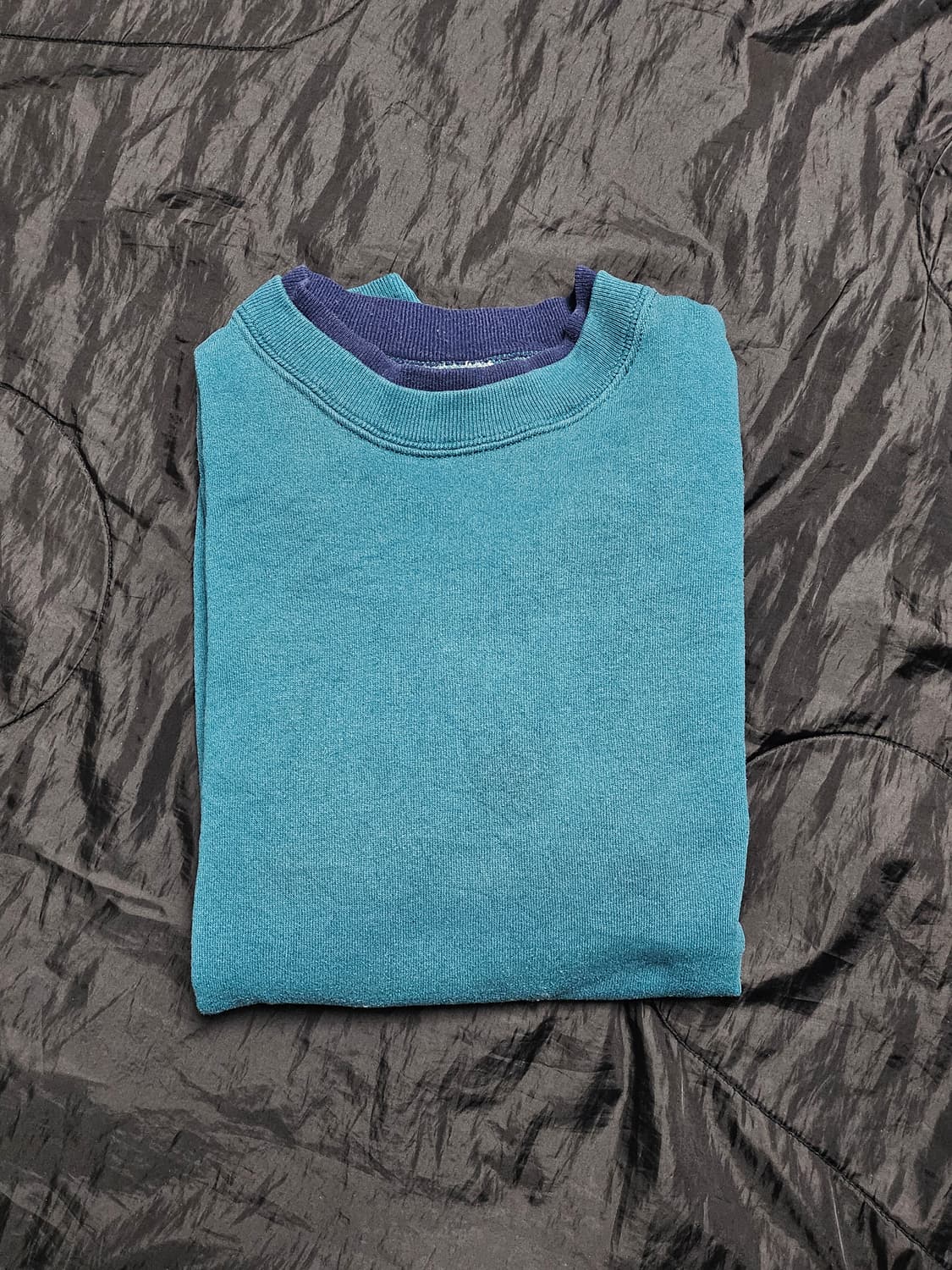 Hanes 90s usa 더블 하이넥 스웻셔츠L 상품이미지1
