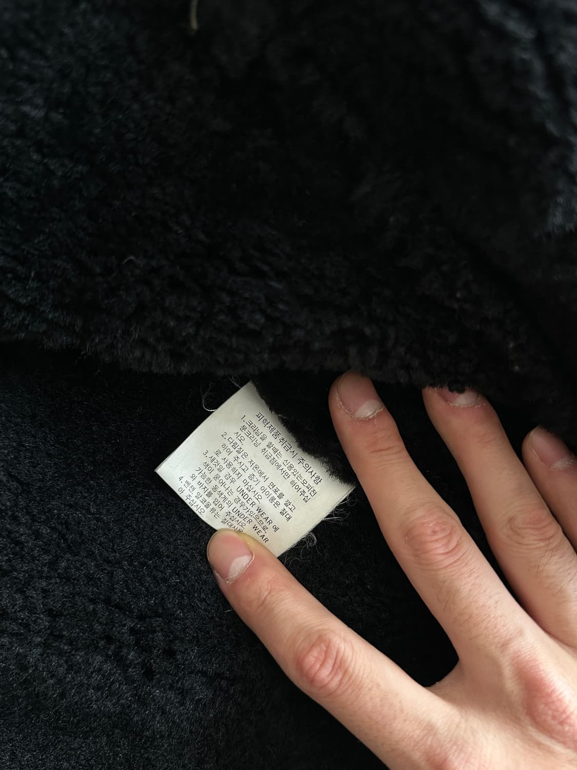 Type B-3 us army 폭격기 플라이트 무스탕 자켓 상품이미지5