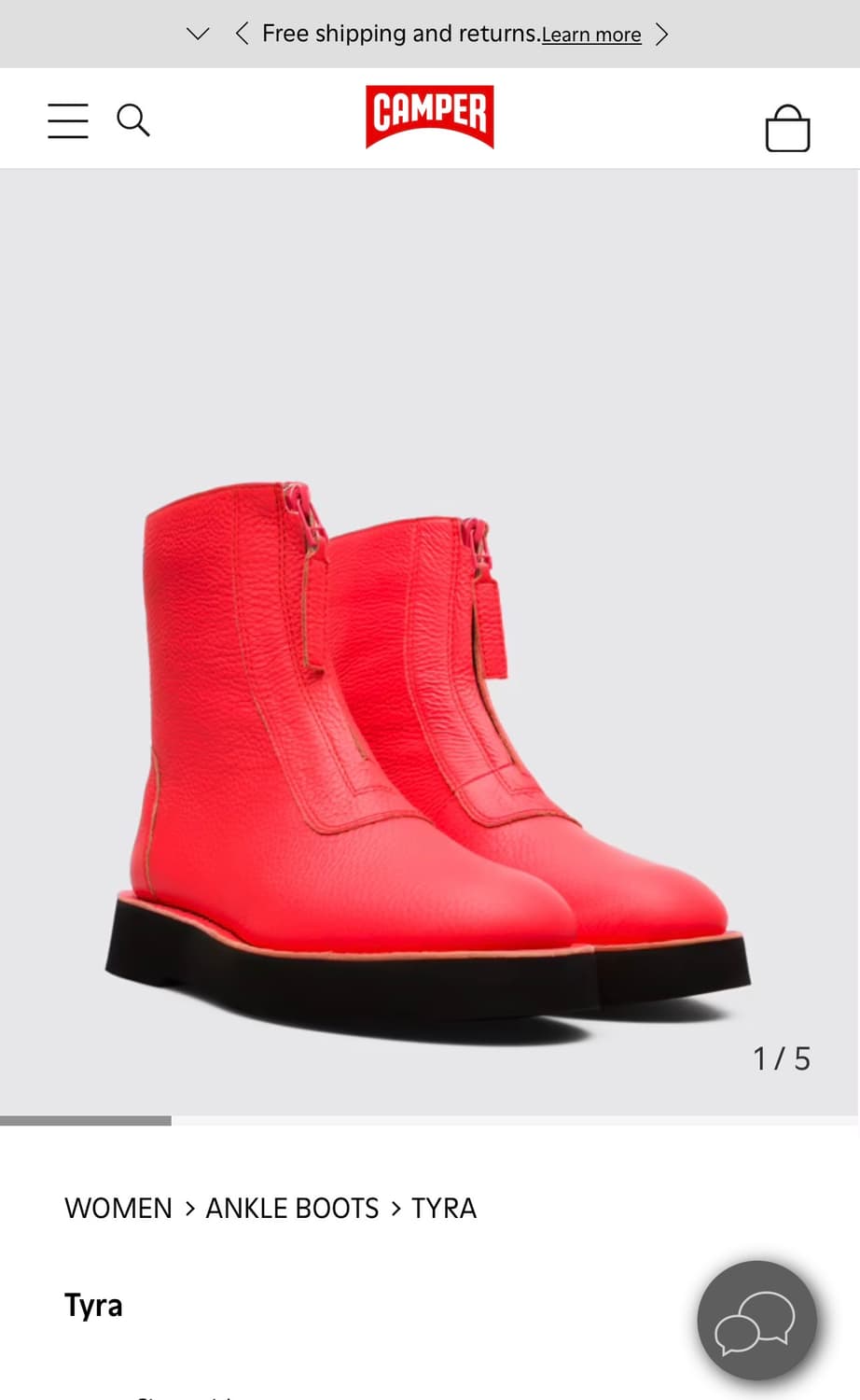 CAMPER Tyra 앵클부츠 상품이미지2