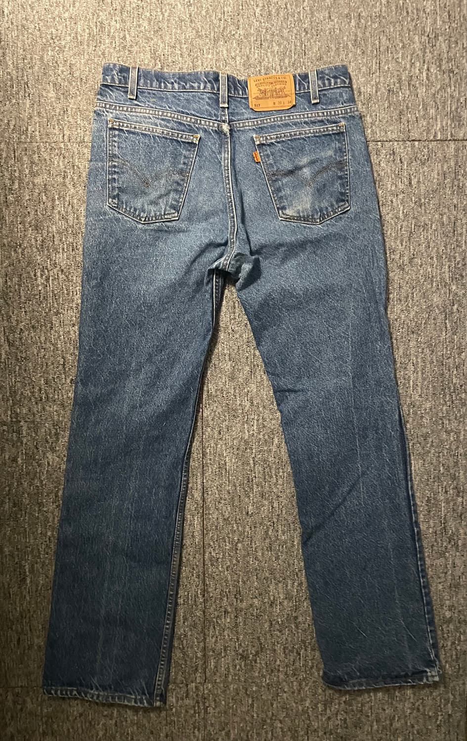 90s 리바이스 517 오렌지탭 데님 [36X34]  상품이미지3