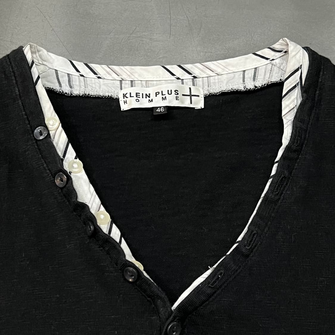  klein plus 레이어드 디테일 롱슬리브 y16217 상품이미지4