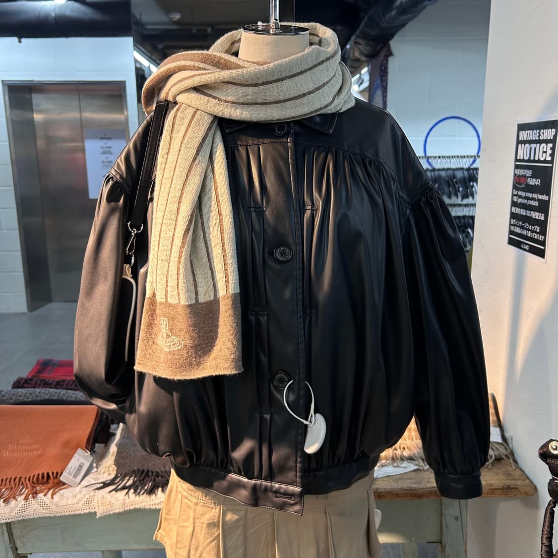 Vivienne Westwood Stripe Knit Muffler 상품이미지7