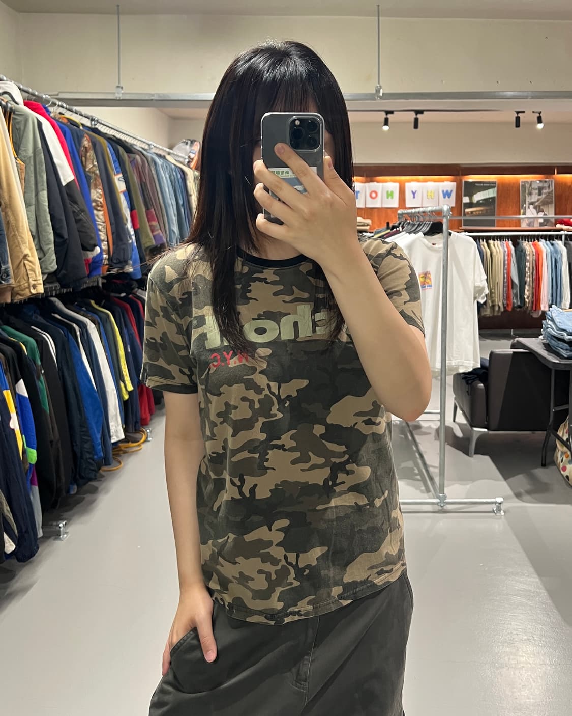 schott 카모플라주 반팔티셔츠 상품이미지1