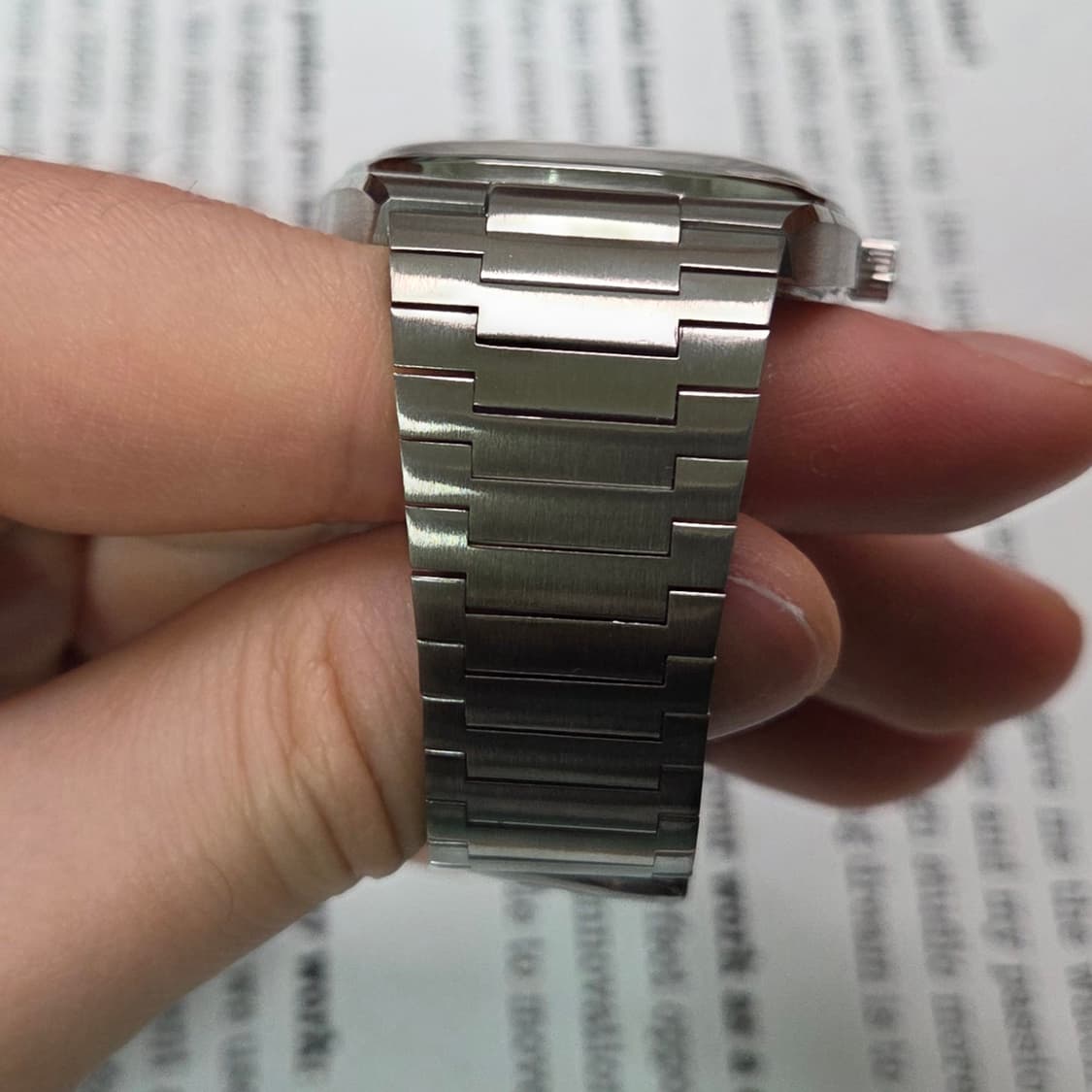 빈티지 오메가 씨마스터 테레비 순정 실버 싱글데이트 뻐뻐시 브슬 ver. 상품이미지5