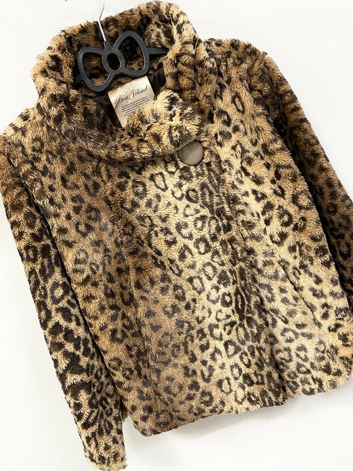 [BOU JELOUD] 오네갸루 레오파드 퍼 자켓 상품이미지7