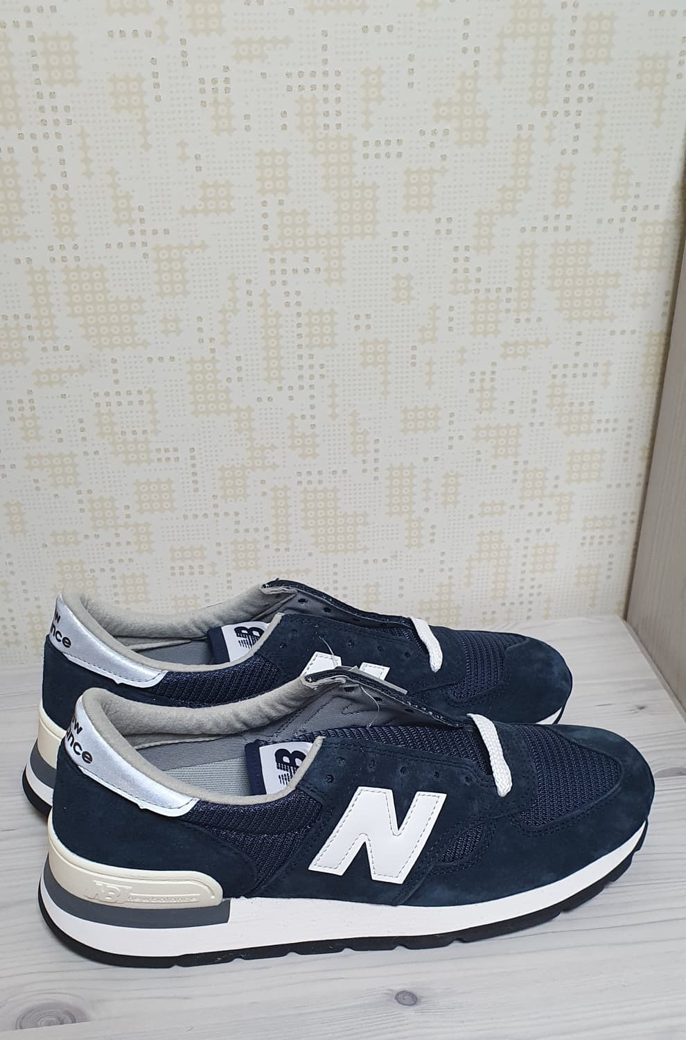 [270] 뉴발란스 990v1 네이비 270사이즈 판매 상품이미지4