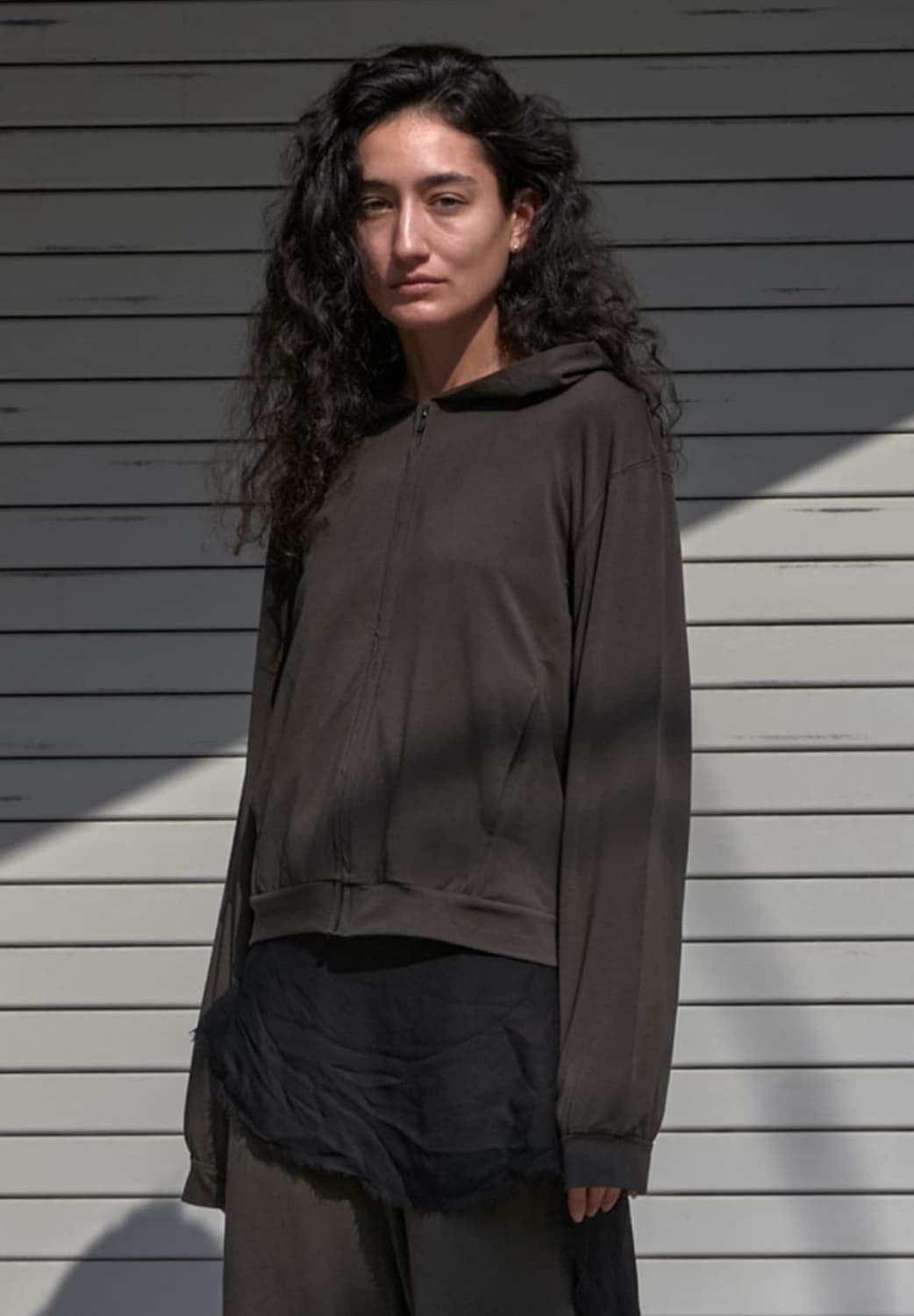 구매) 머듈 후드집업 올리브 상품이미지1