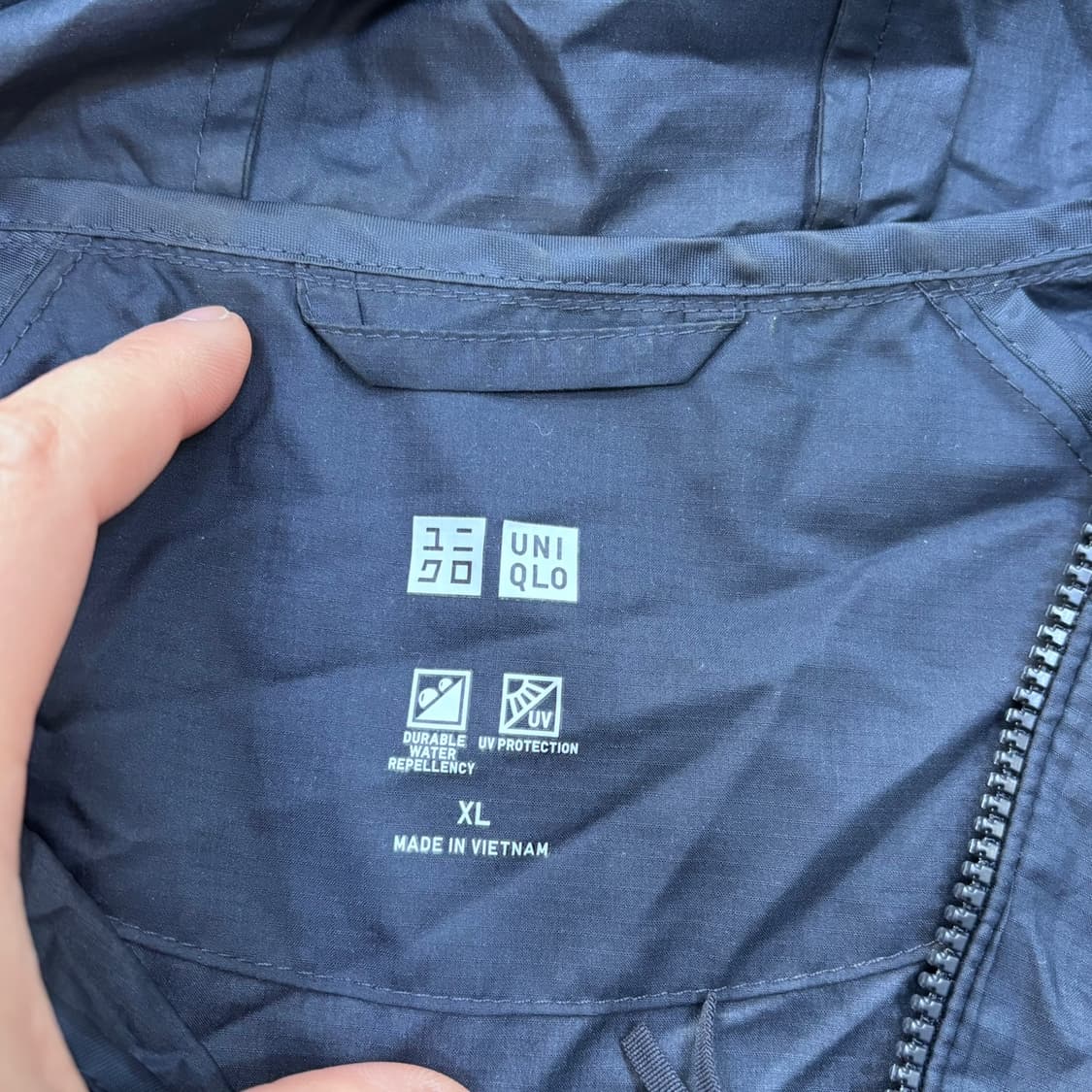 XL 유니클로 포켓터블 바람막이 자켓 0407E2 상품이미지3