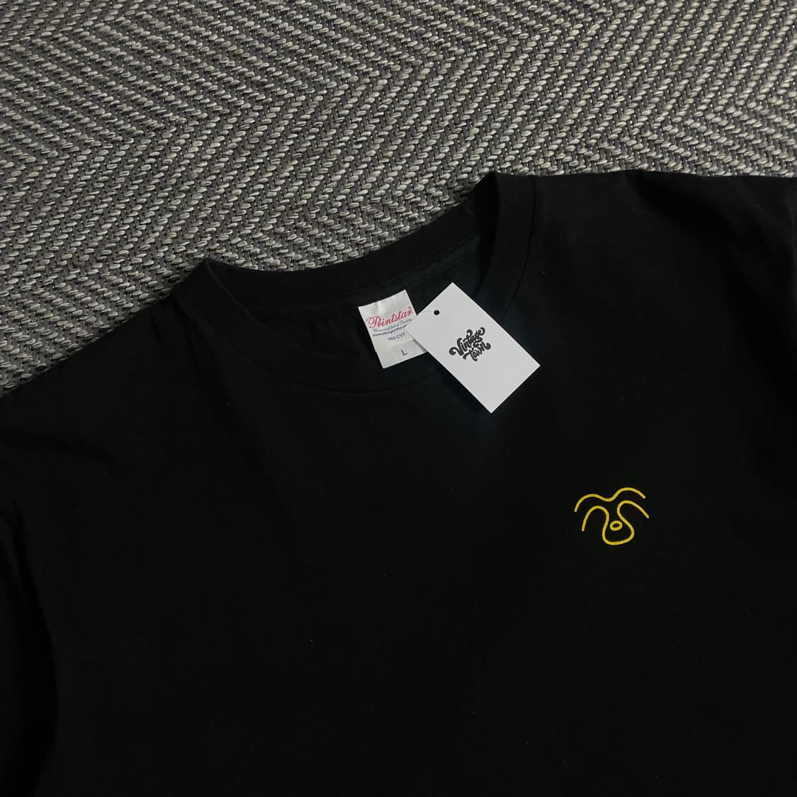 빈티지 프린팅 박스로고 반팔 티셔츠o 3650 상품이미지4