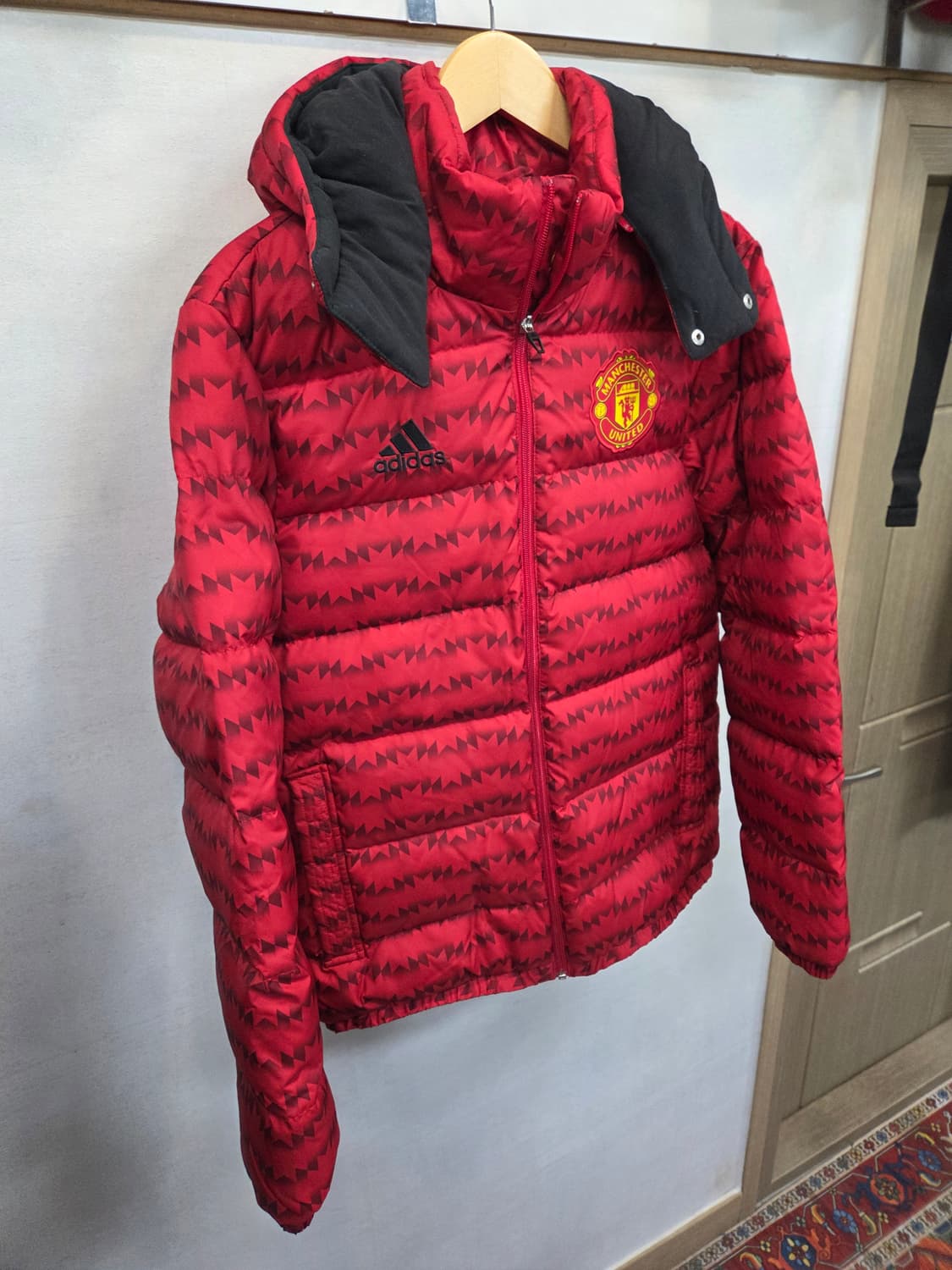 아디다스 맨체스터 유나이티드 15 16 덕다운 패딩 m 상품이미지5