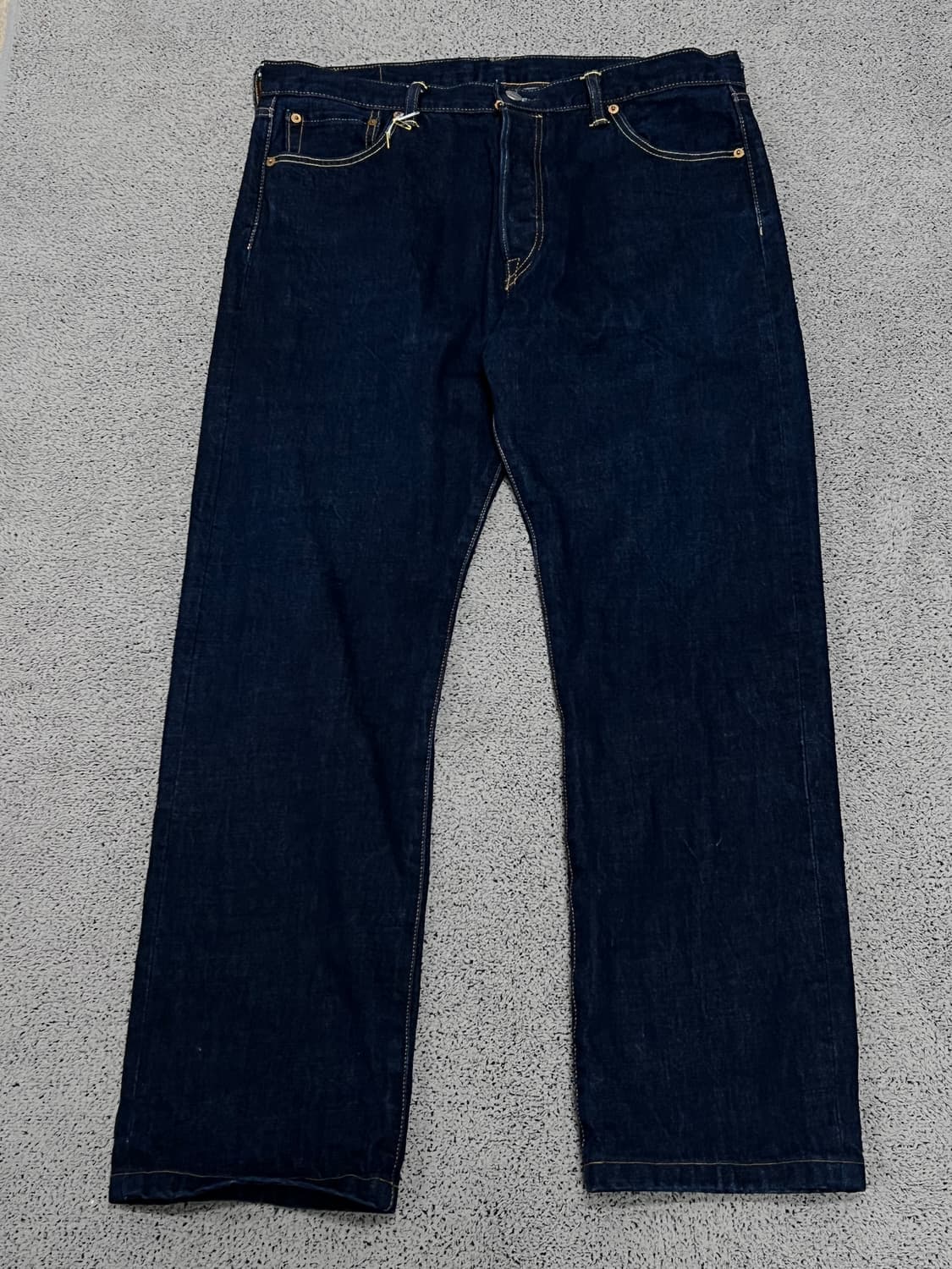 (36/34) 리바이스 501-1654 중청 데님 팬츠 상품이미지1