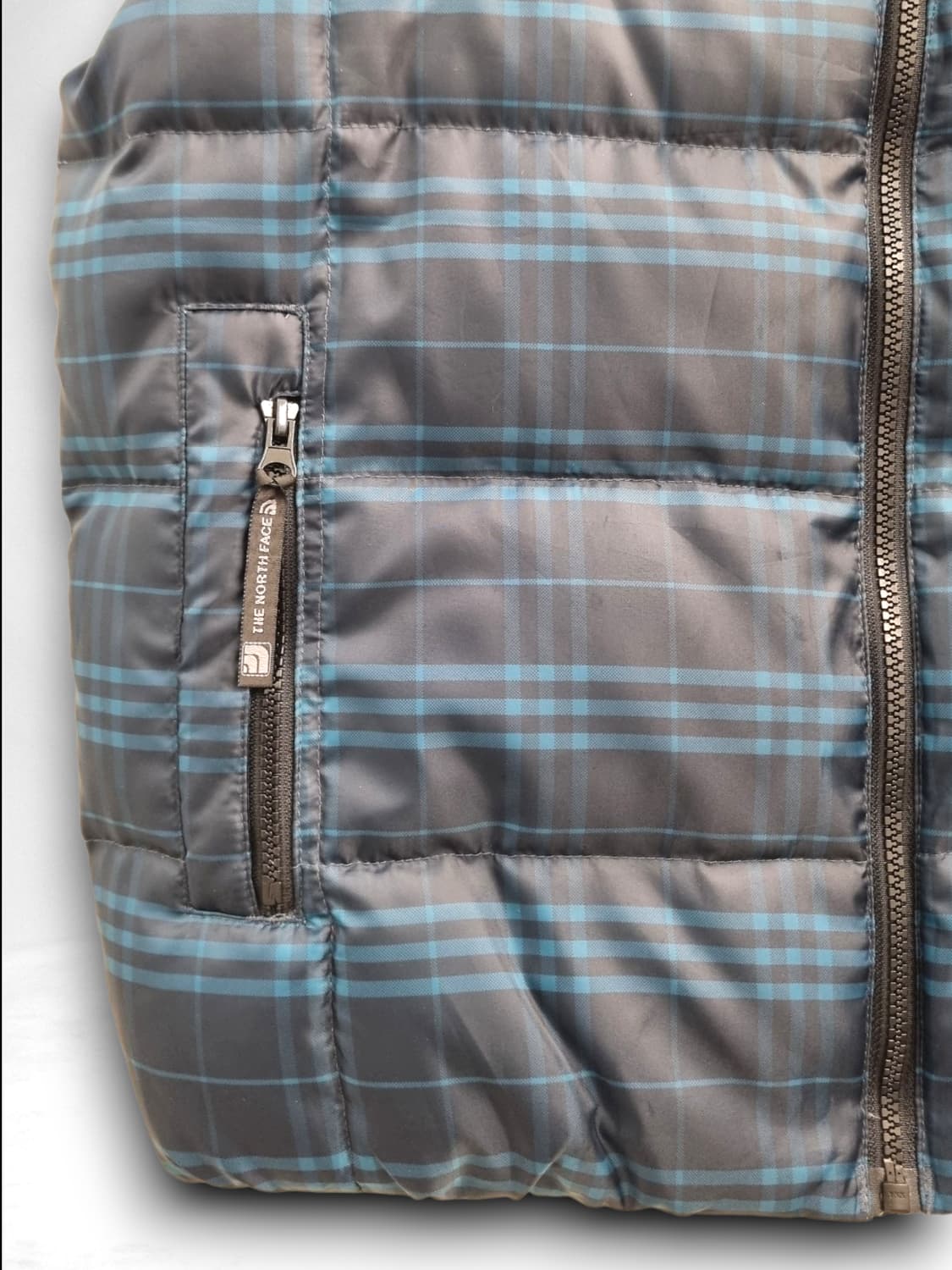 🖤 노스페이스 체크 다운 베스트 상품이미지4