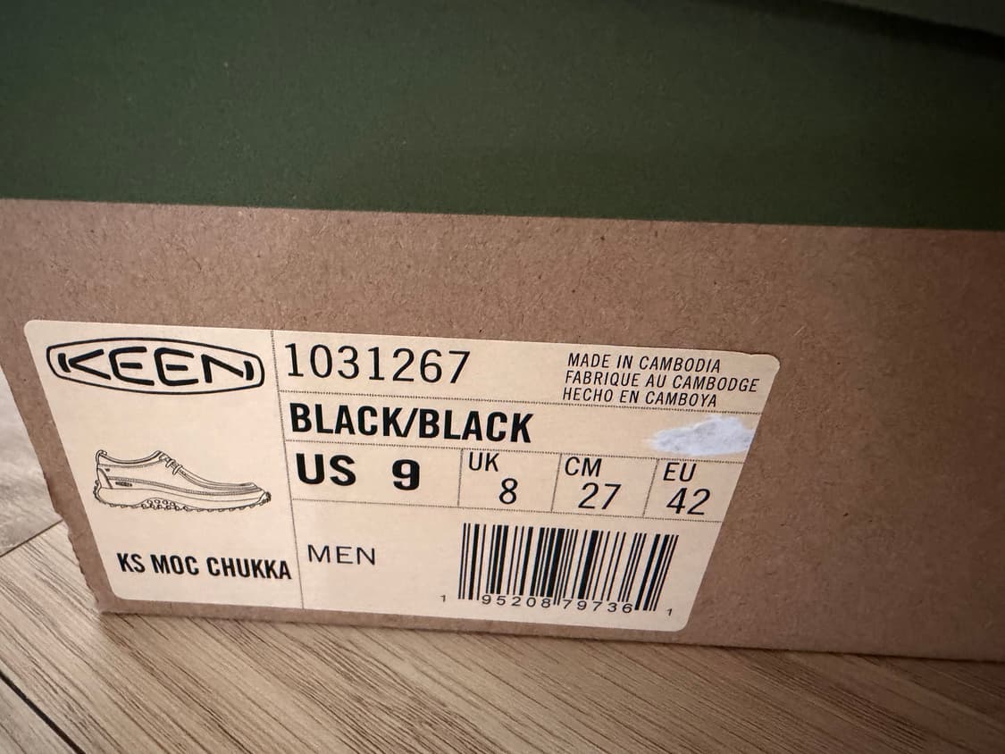 [us9,270] 킨 ks 모크 츄카 블랙 상품이미지6