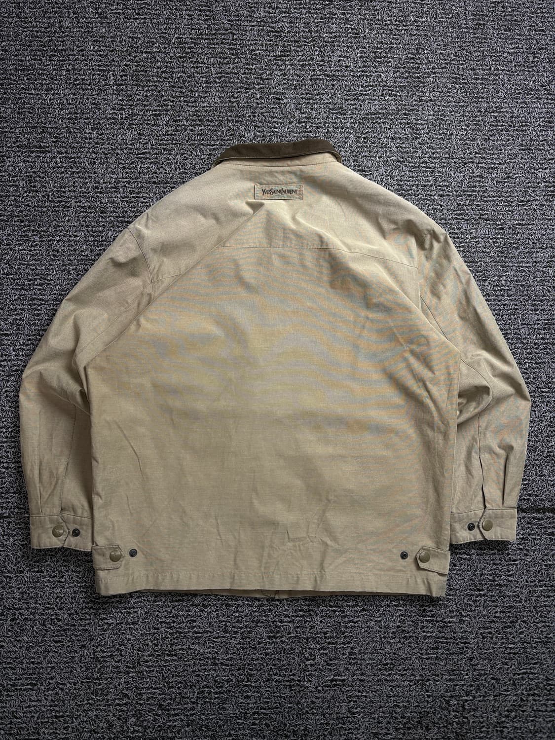 90s YSL 입생로랑 아카이브 블루종 봄버 자켓 2283 상품이미지4