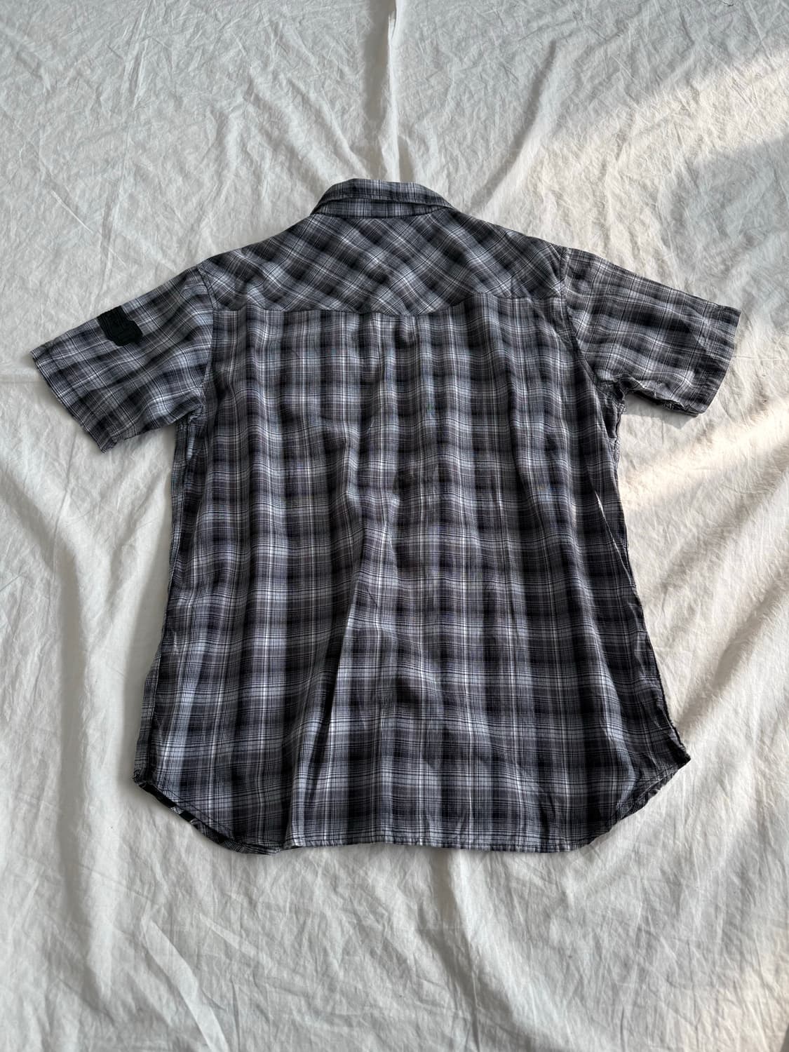 체크 펑크 락시크 셔츠 상품이미지5