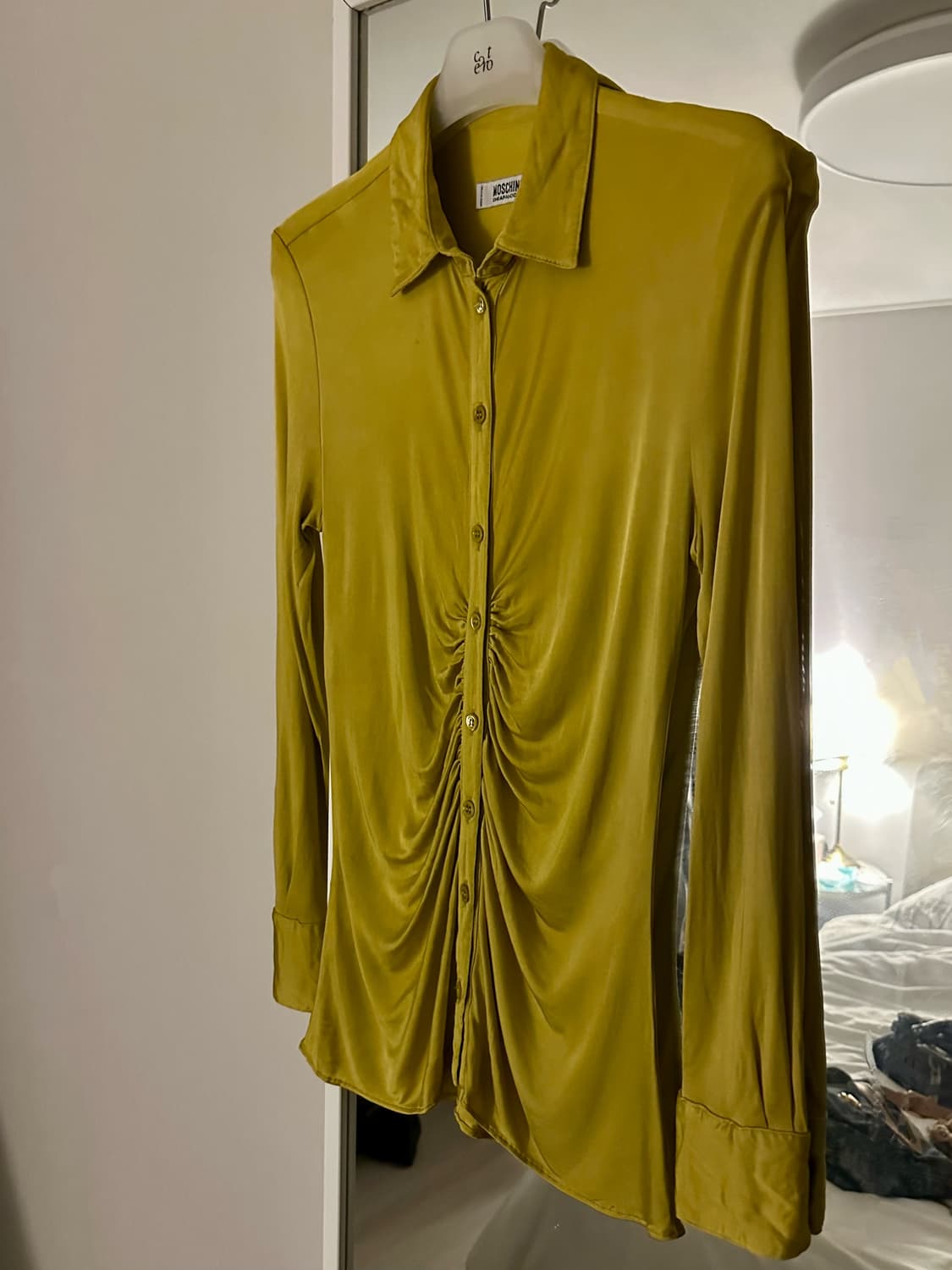 Moschino 모스키노 롱슬리브 셔링셔츠  상품이미지1