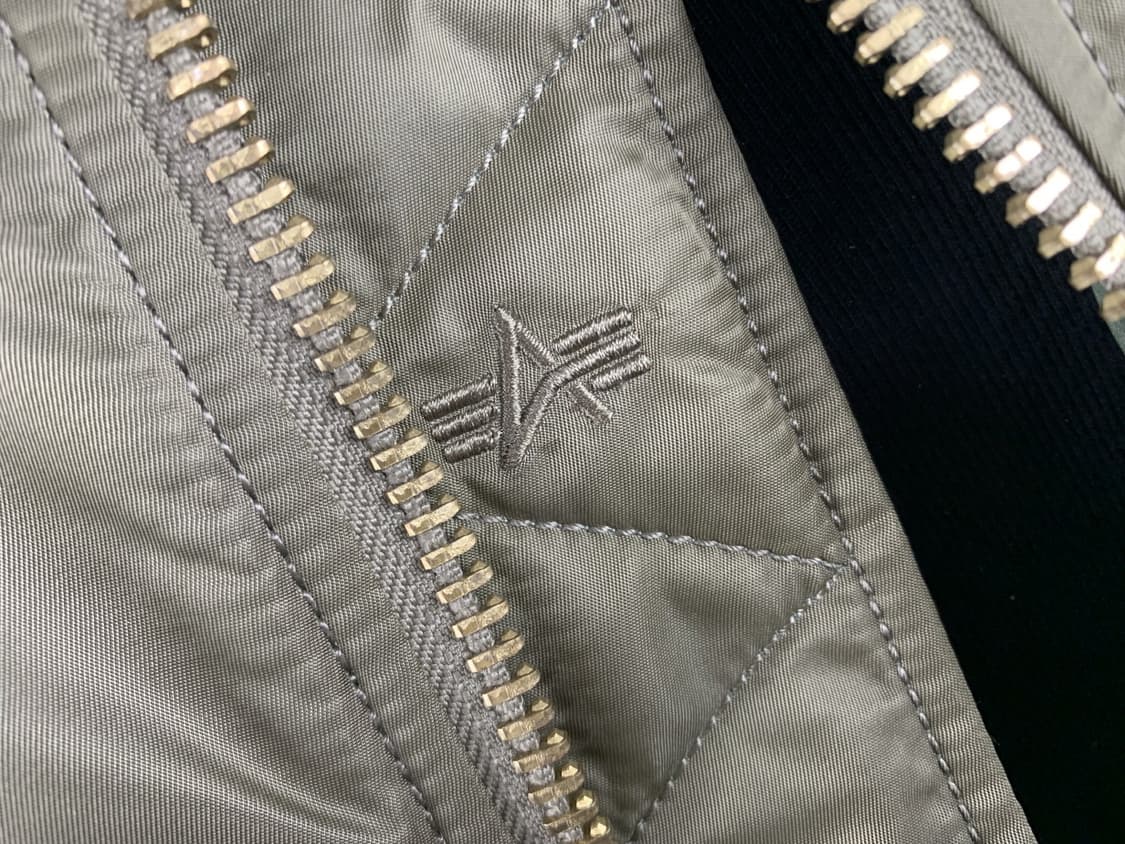 베트멍 리버시블 봄버 카키 올리브 S 상품이미지7