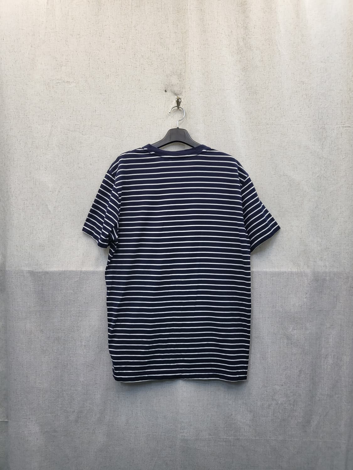 라코스테 yazbukey 콜라보 스트라이프 반팔 티셔츠 상품이미지2