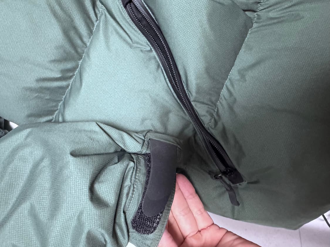 (중고/3) 아웃스탠딩 스톰다운파카 그린 3사이즈 상품이미지6