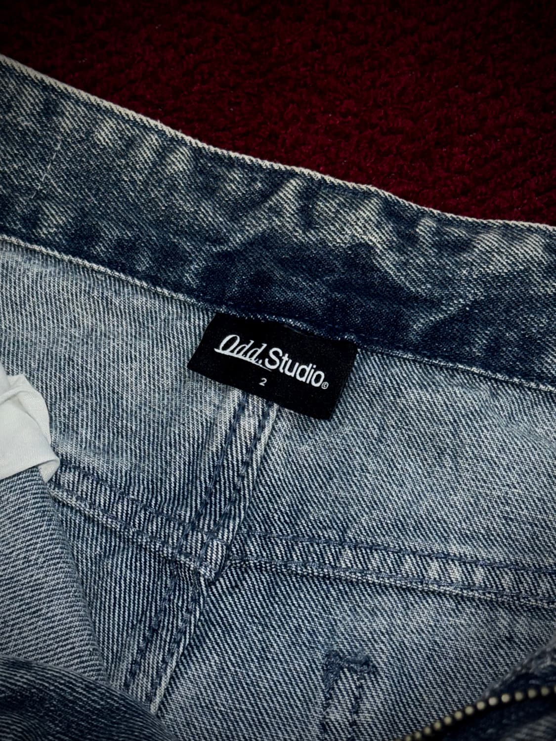 오드스튜디오 카고 데님 팬츠 2 (M) 상품이미지6