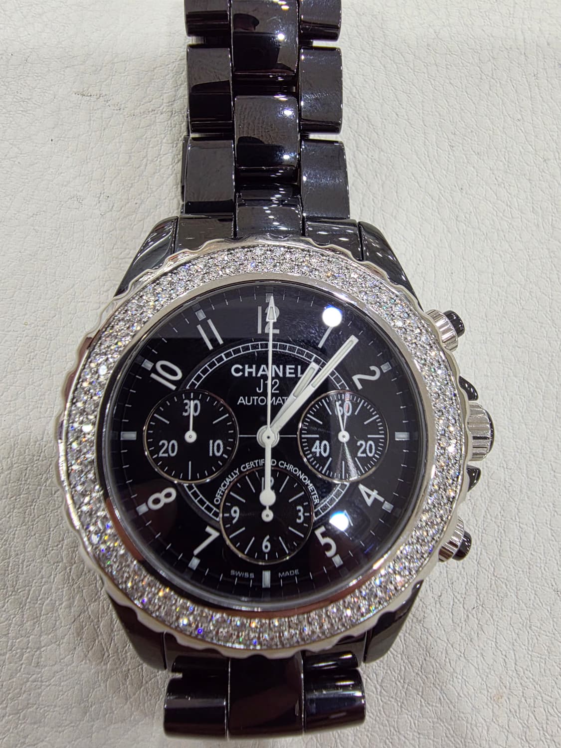 샤넬 크로노 다이아 시계 정품 상품이미지2