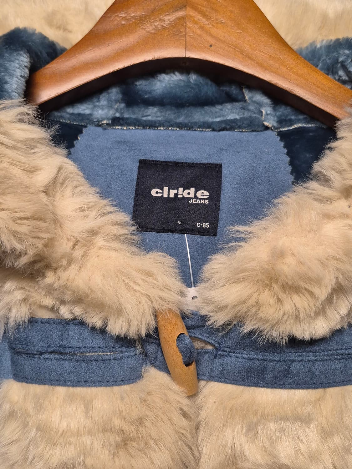 VINTAGE BLUE FUR COAT 상품이미지6