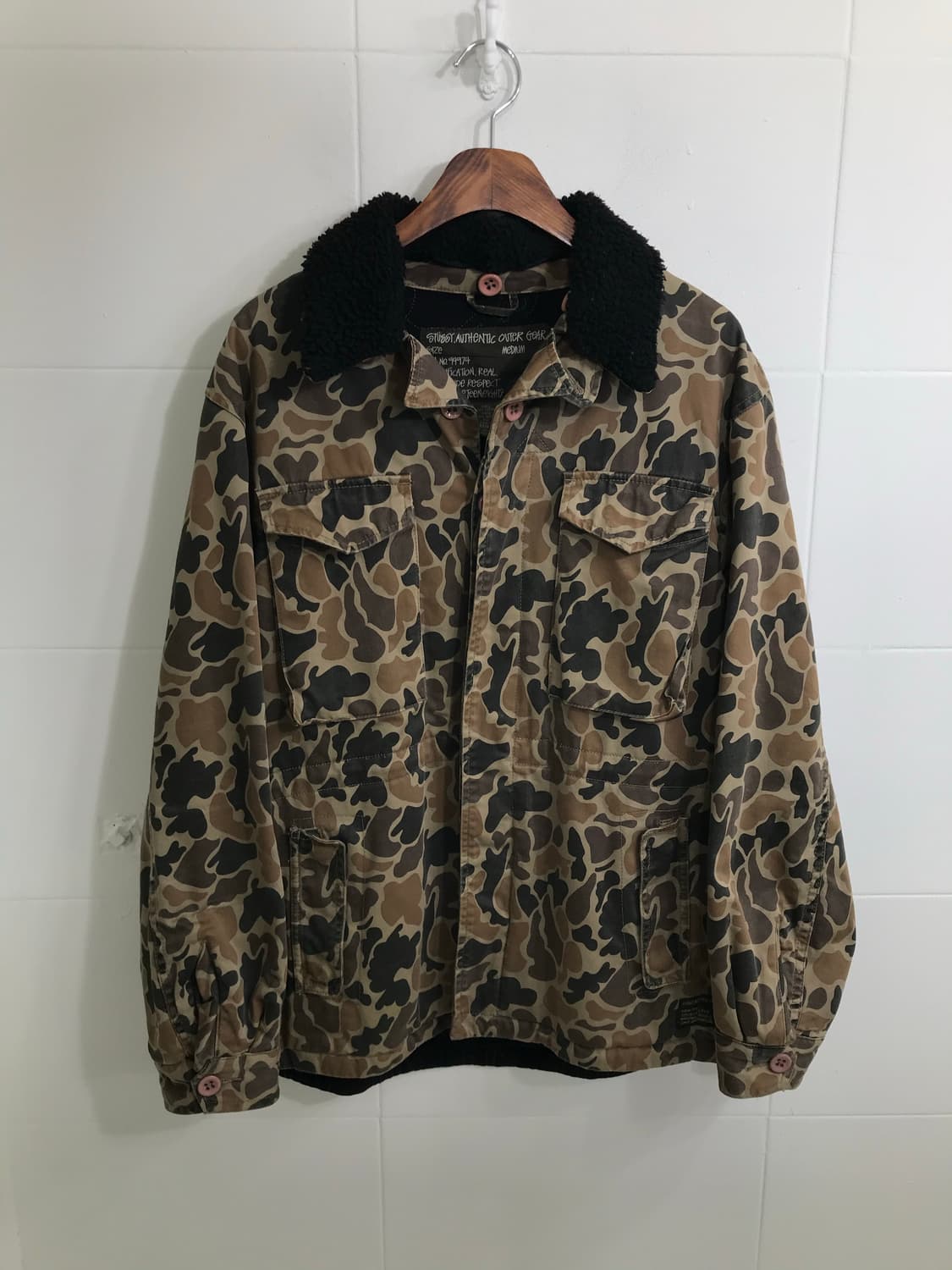 스투시 00‘s 카모플라주 필드 자켓 상품이미지4