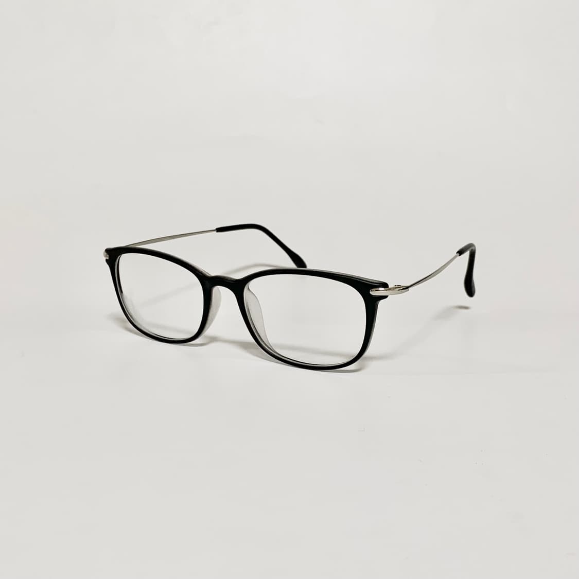 981 데드스탁 블랙 사각안경테 메탈템플 빈티지 레트로 남녀공용 픽키 상품이미지3