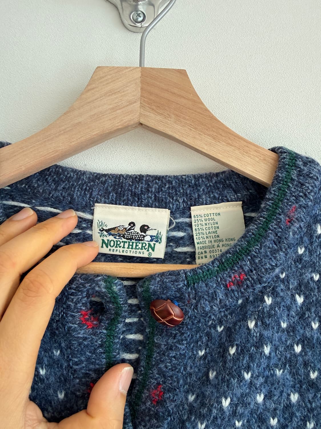 Pre owned 노르딕 가디건 상품이미지5