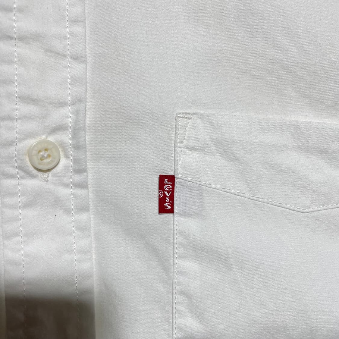 리바이스 화이트 셔츠 상품이미지2