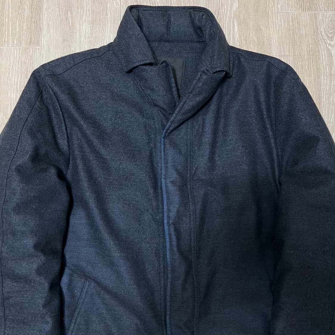 한섬 타임 TIME 남성 구스다운 패딩코트 롱패딩 L/100 상품이미지2