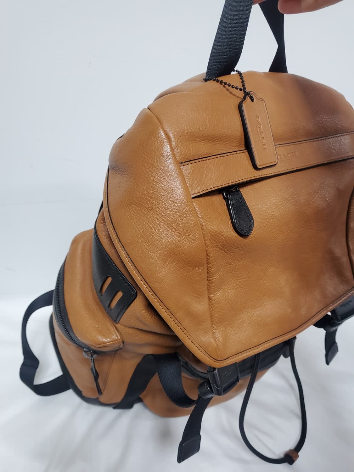 코치 백팩 정품 천연소가죽  상품이미지4