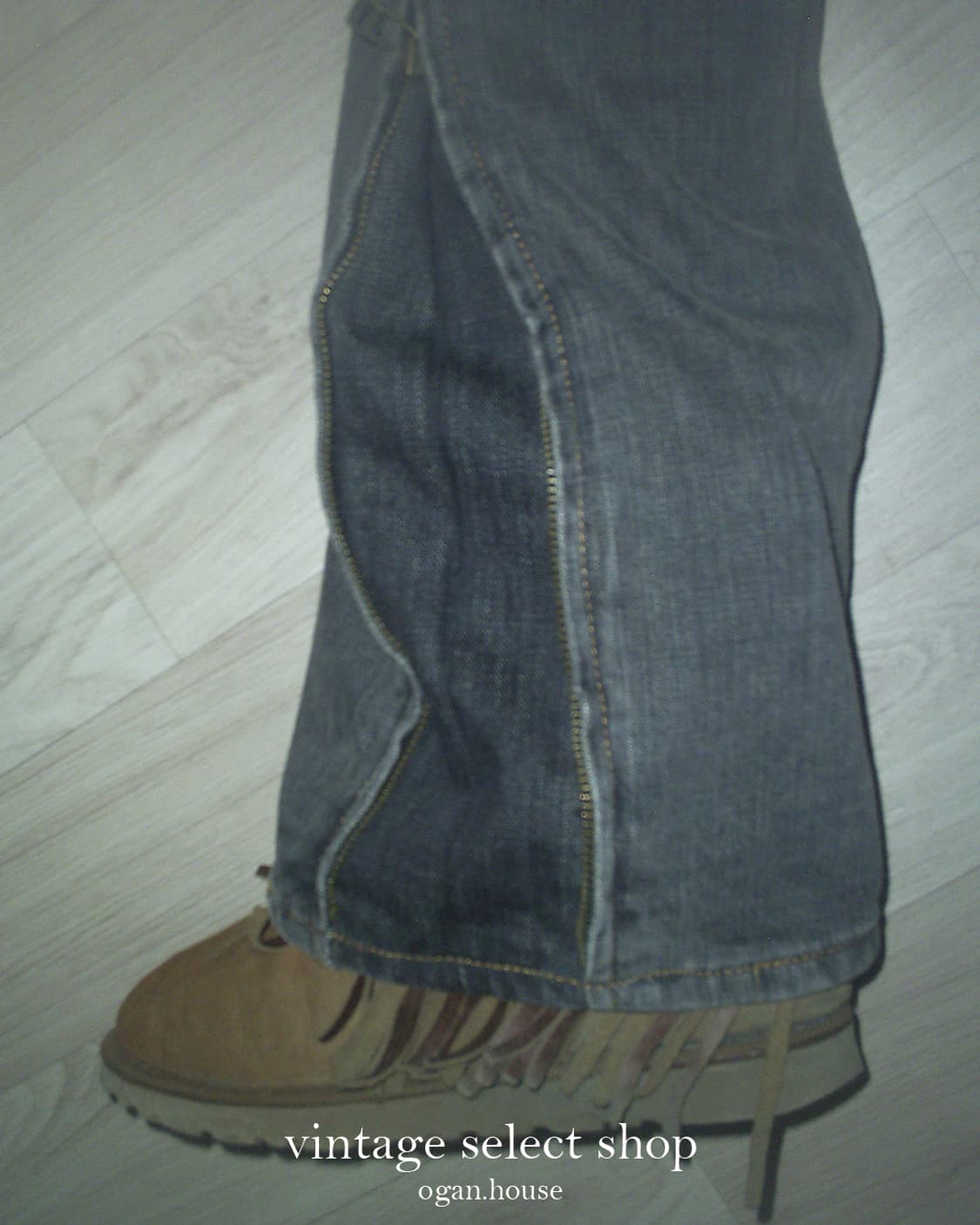 vintage 2-way denim pants-y2k 상품이미지4