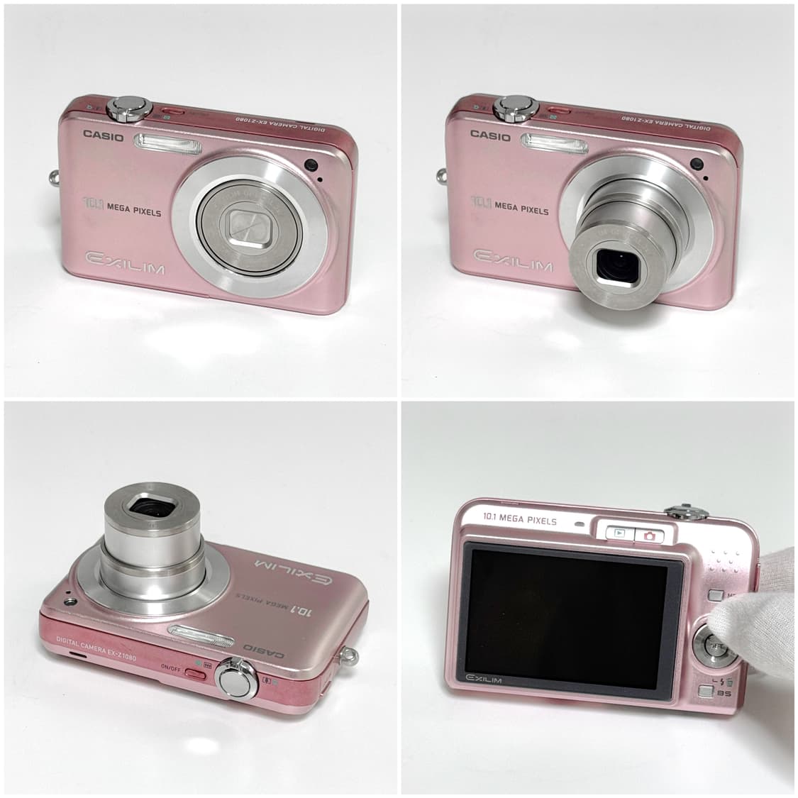 카시오 엑슬림 Z1080 베이비핑크 빈티지디카 상품이미지3