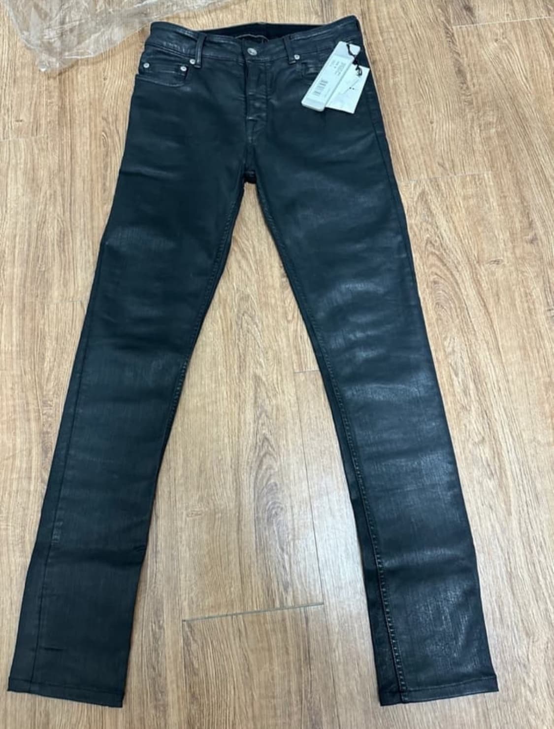 (카티 착용)릭오웬스다크쉐도우 20fw 타이론컷 왁스진 SBW 상품이미지4