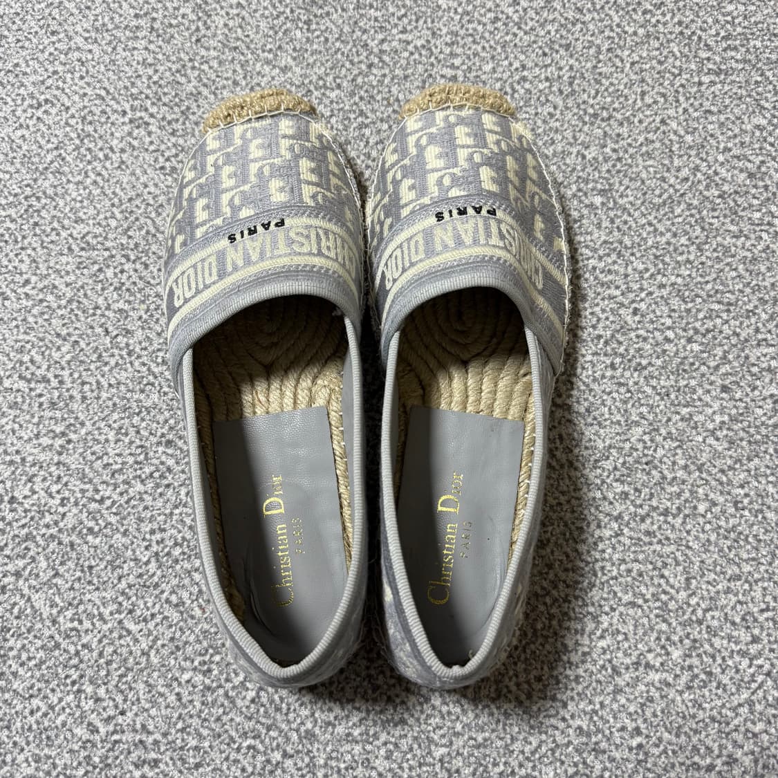 디올 오블리크 에스파드류 슬립온 250 상품이미지5