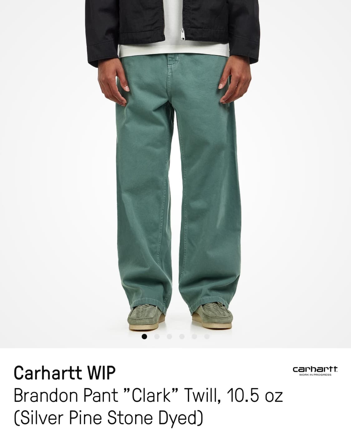 칼하트 brandon pant clark XL사이즈 상품이미지1
