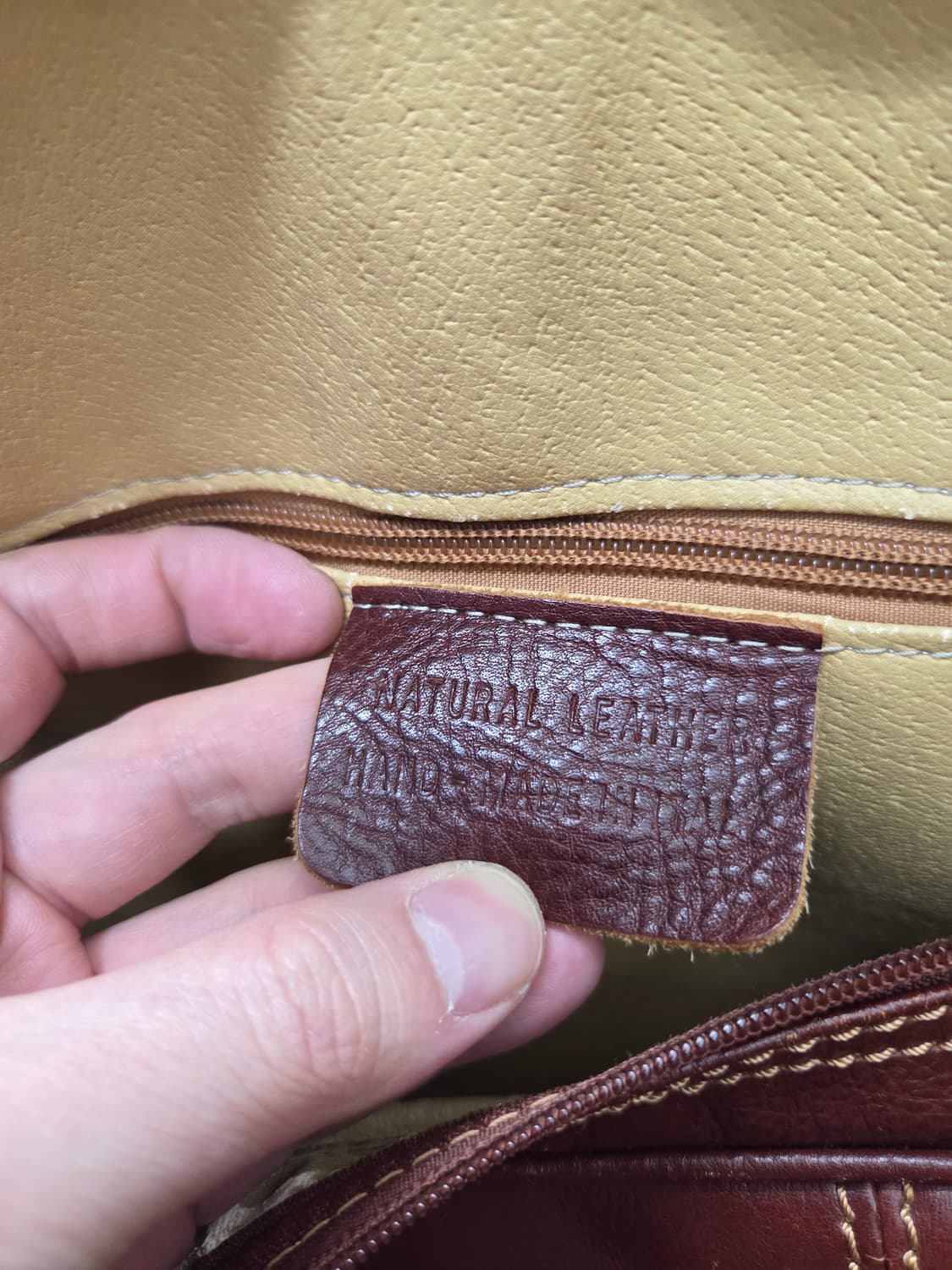 조르지오 1966 피렌체 소가죽 보스턴백 상품이미지8