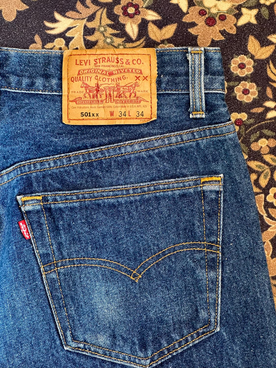 90s Made in USA 리바이스 501 데님팬츠 상품이미지9