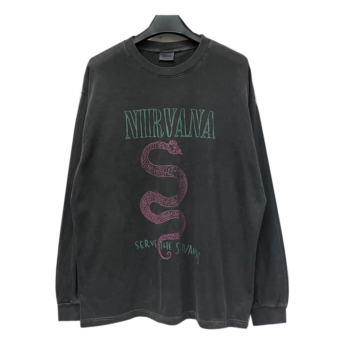 VTG 아카이브 너바나 서번트다잉 피그먼트 긴팔티 FREE 상품이미지1