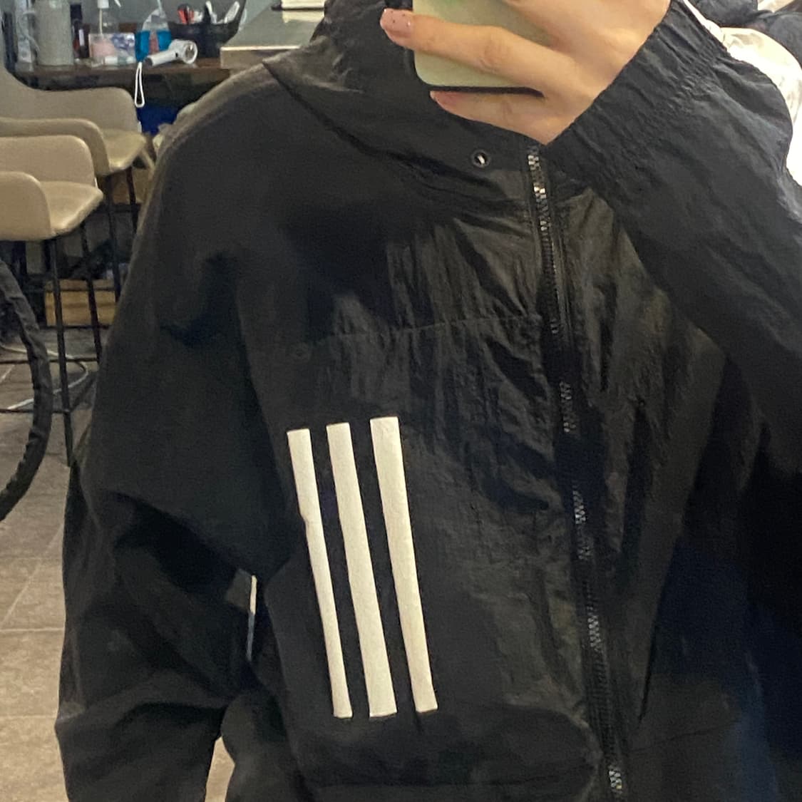 [NO.9] Adidas 블랙 바람막이 상품이미지3